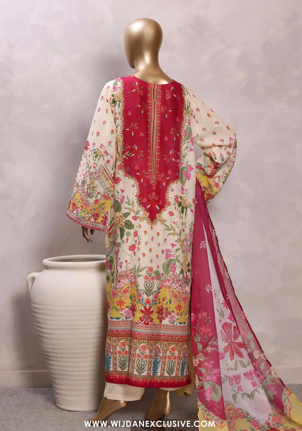 Kaftaan by Sadabahar | Stitched Chamti Printed Cotton Lawn Collection'26 (D-12)