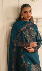 Elsa by Marjjan | Unstitched Embroidered Lawn Collection - 2026 ( 214-B)