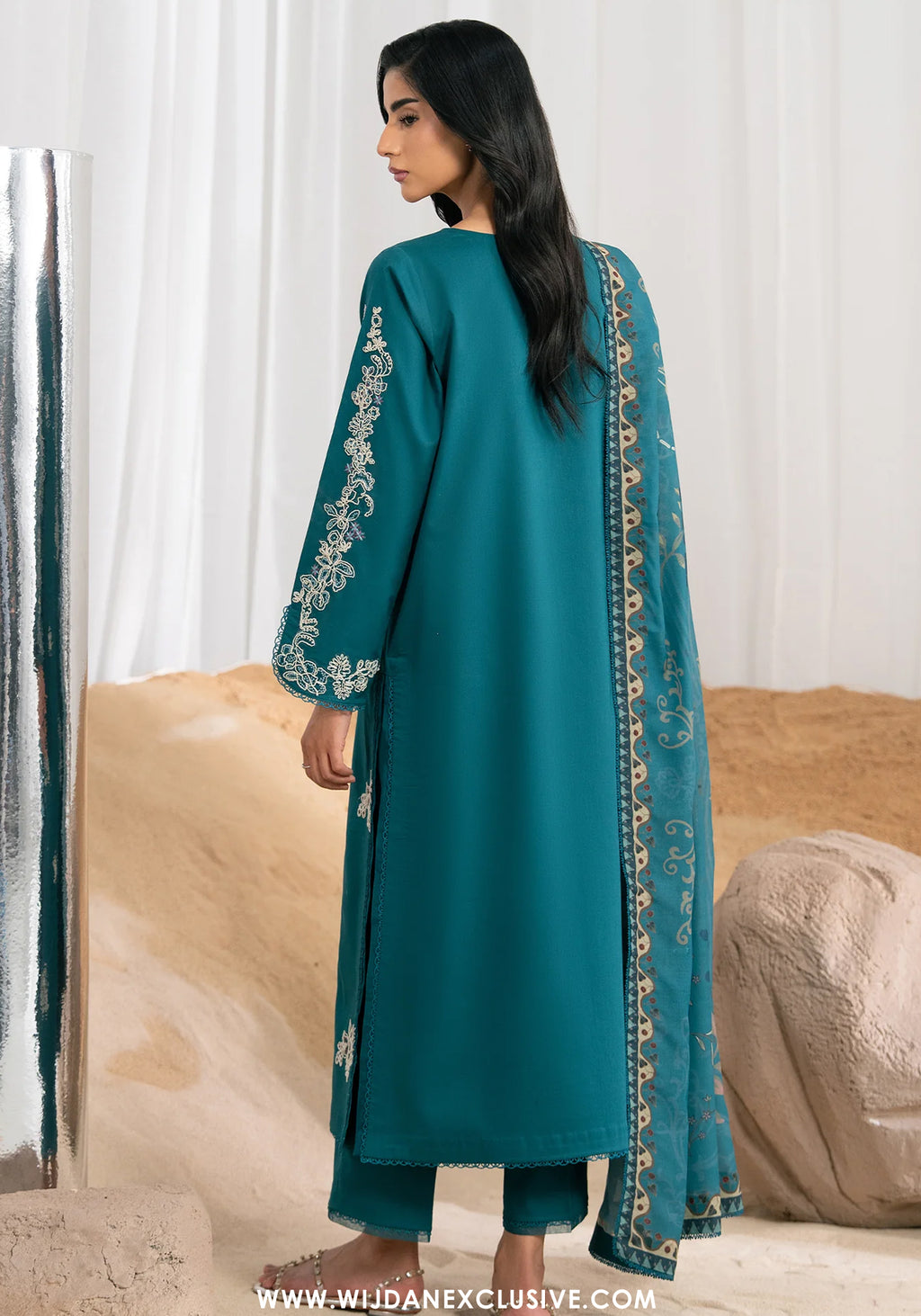 Nysa by Seran | Unstitched Printed & Embroidered Cambric Collection'26 (RYLE)