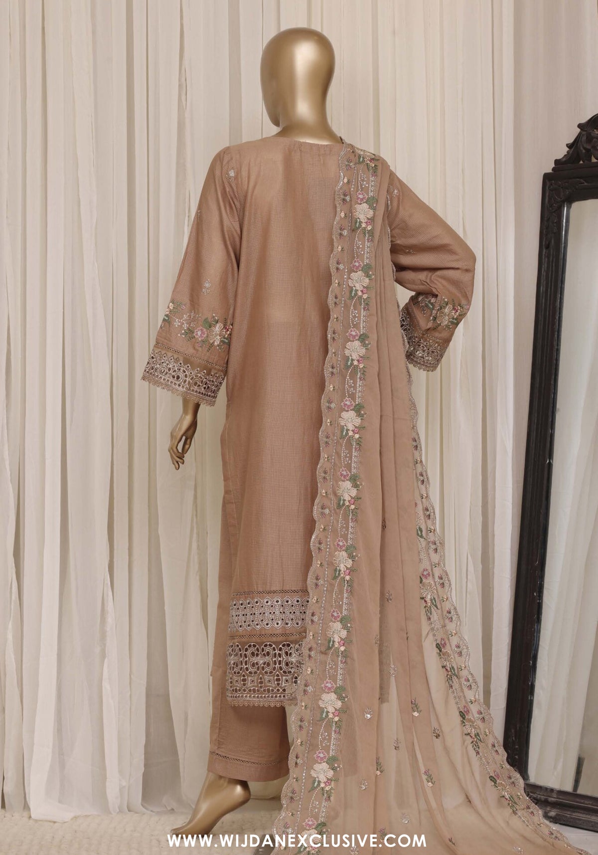 Sadabahar Stitched Luxury Embroidered Festive Vol-08 Collection - 2026 (D-12)