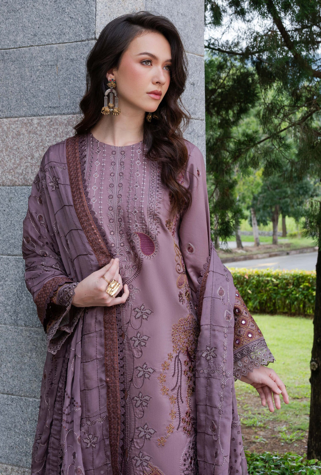 Amani by Marjjan | Unstitched Embroidered Viscose Collection - 2026 (MSV-12/B)