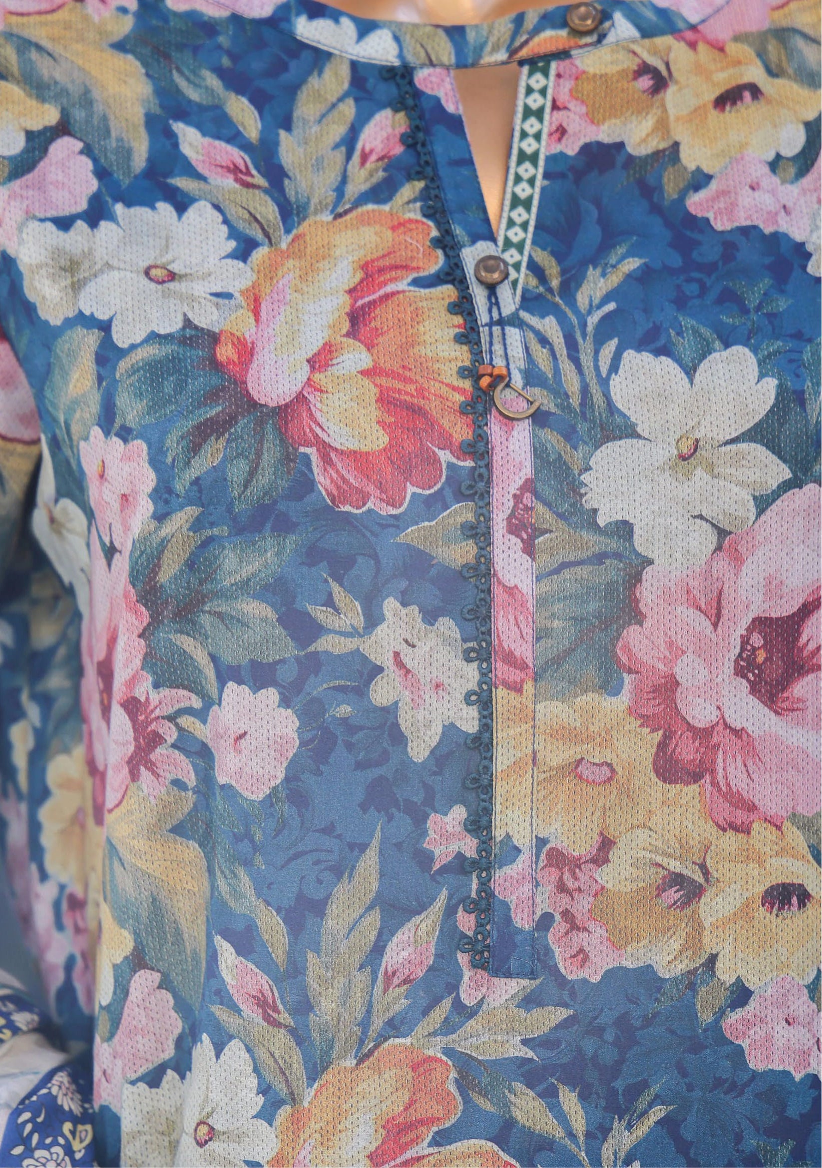 HZ Premium Unstitched Embroidered Lawn Collection - 2026 PEC-607