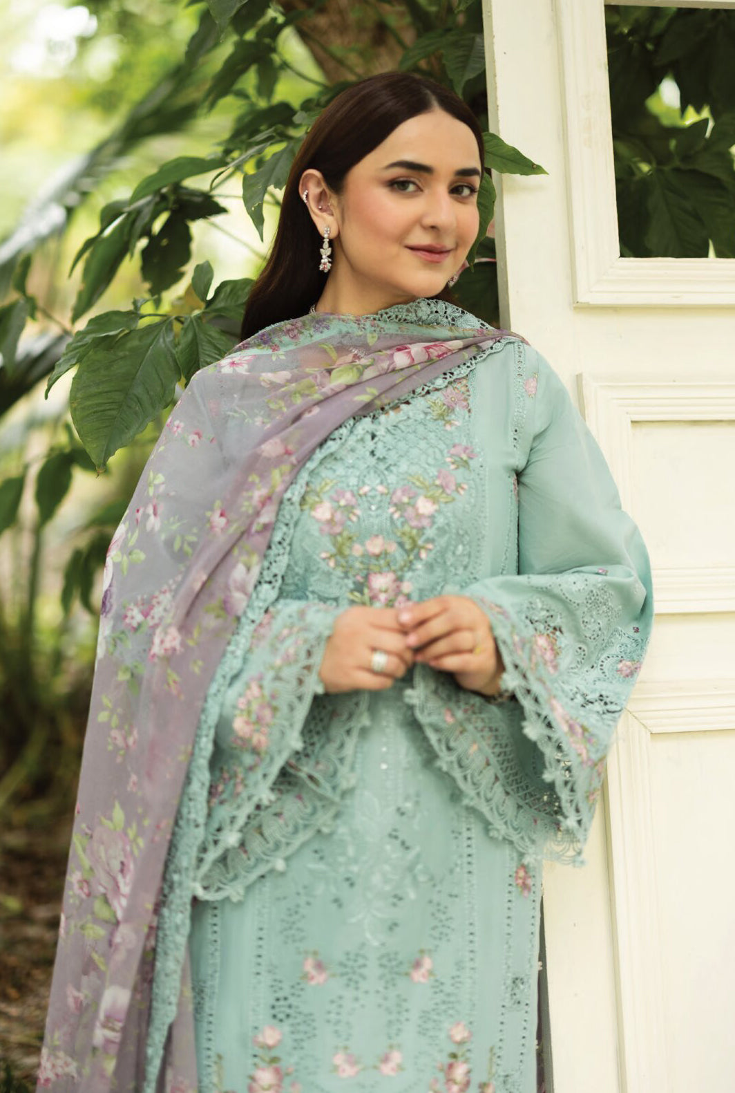 Elaf Unstitched Luxury Lawn Vol-II Collection - 2026 (ELQ-6B)