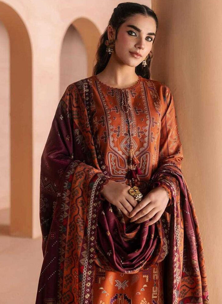One Nation by Florent | Unstitched Printed & Embroidered Viscose Collection'26 (ZAREEN)