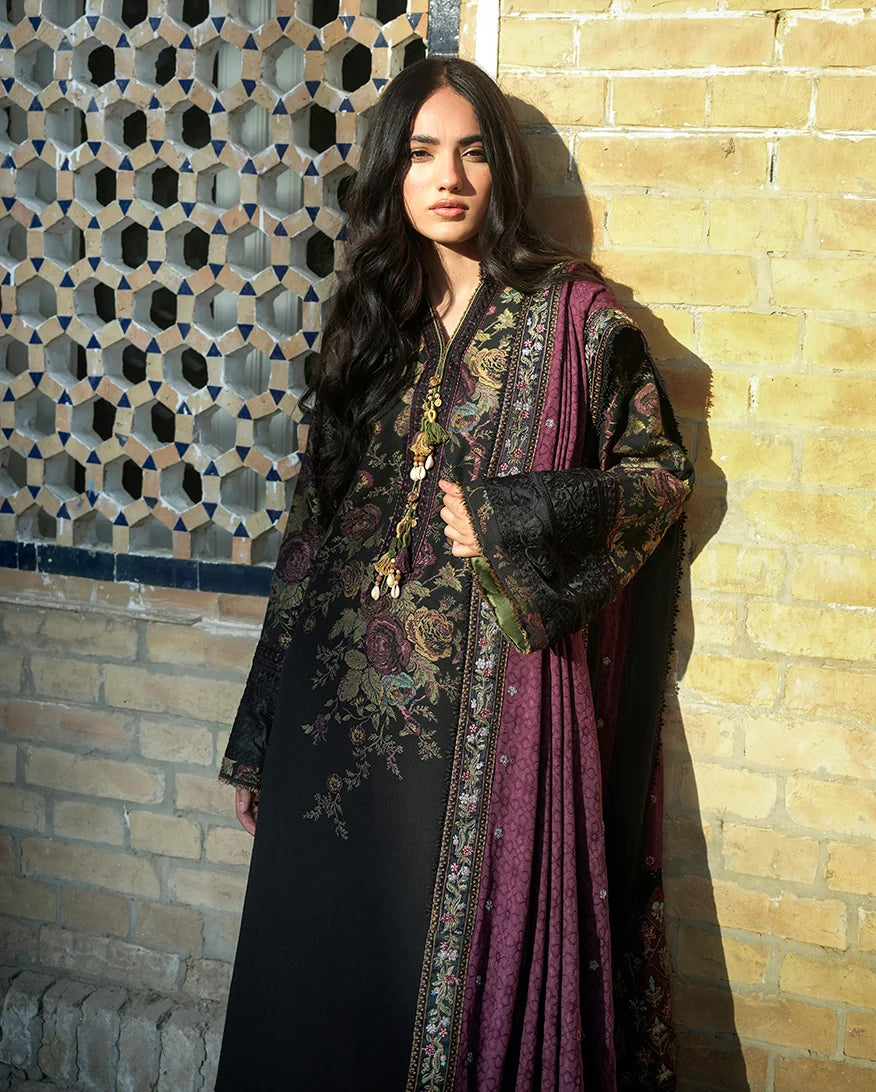 Broadway by Mushq | Unstitched Embroidered Viscose Collection'26 (REGISTAN MOON )