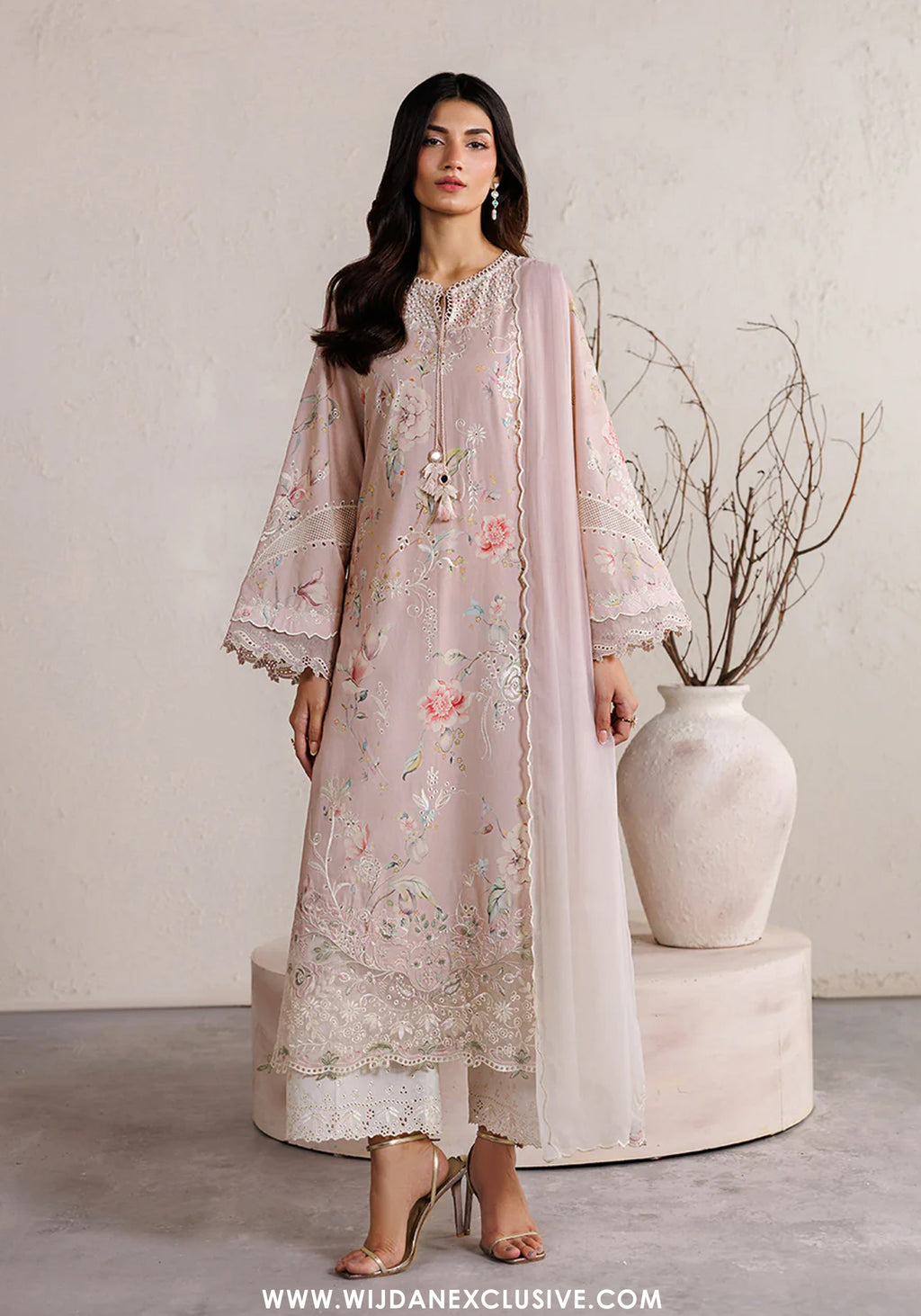 Iznik Unstitched Embroidered Festive Lawn Collection - 2026 (IBE-12)
