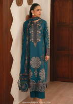 Elsa by Marjjan | Unstitched Embroidered Lawn Collection - 2026 ( 214-B)