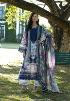 Elaf Signature Unstitched Printed Embroidered Lawn Collection - 2026 ESA-2A VERONICA