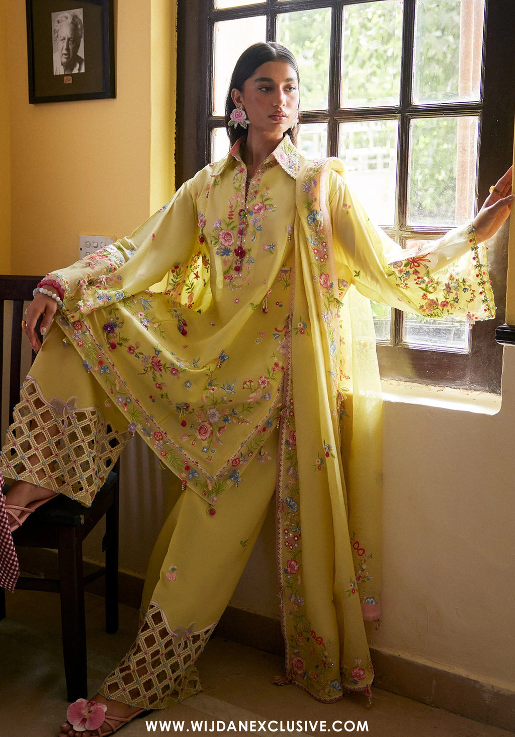 Wildflower by Zaha | Unstitched Festive Lawn Collection - 2026 (QUEEN OF THE ANDES)