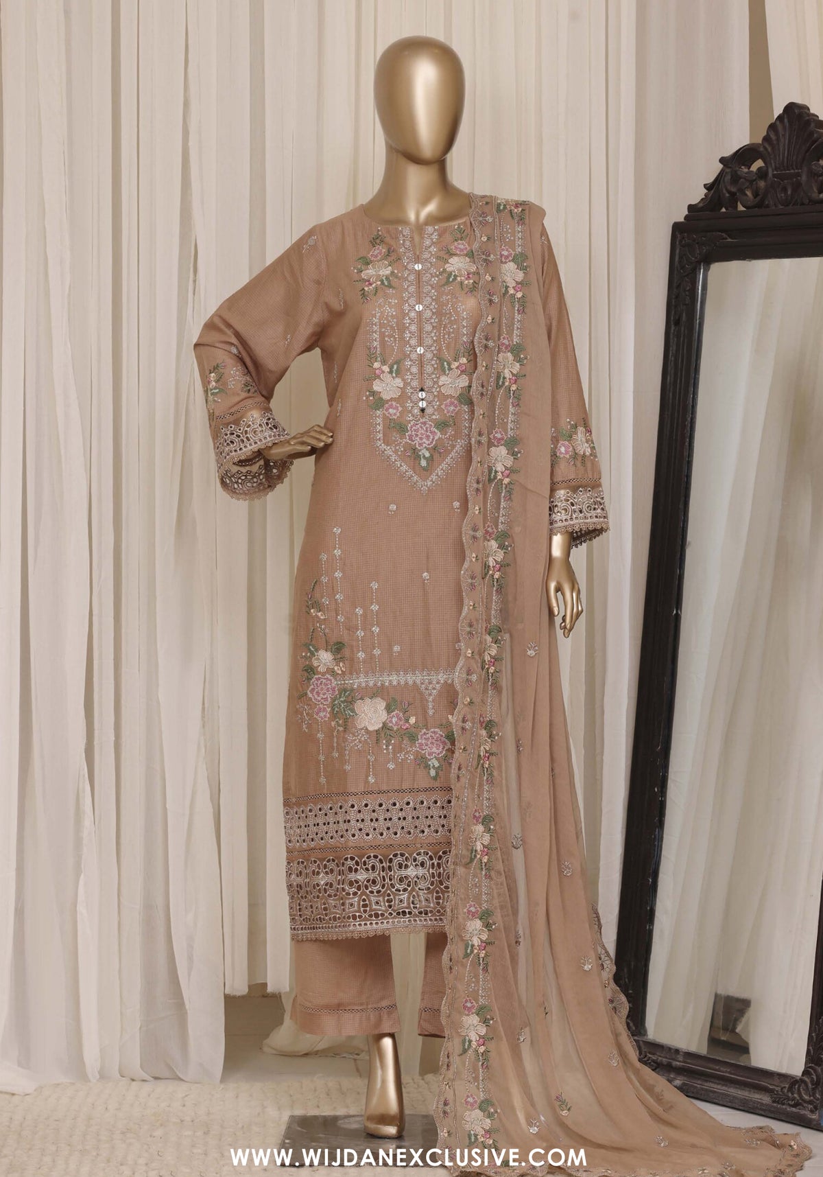 Sadabahar Stitched Luxury Embroidered Festive Vol-08 Collection - 2026 (D-12)