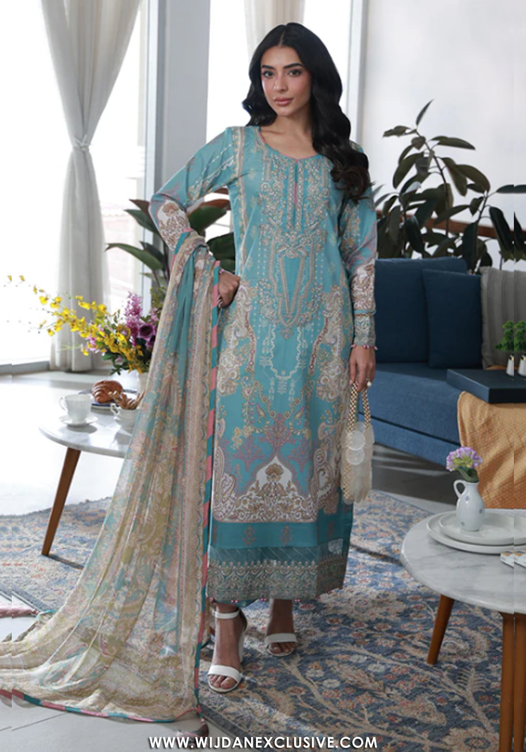 Gulaal Unstitched Printed Embroidered Lawn Vol-I Collection - 2026 (EIDRA)