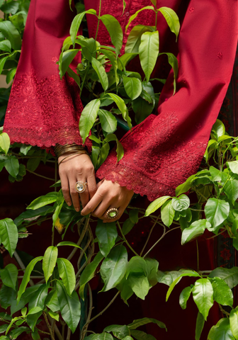 Rua by Casual Lite | Stitched Pre Fall Linen Drop-II Collection - 2025 (CRIMSON FOLKLORE)