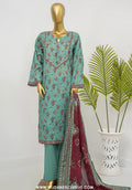 Bin Saeed Stitched Exclusive Printed Lawn Vol-08 Collection – 2026 (D-12)