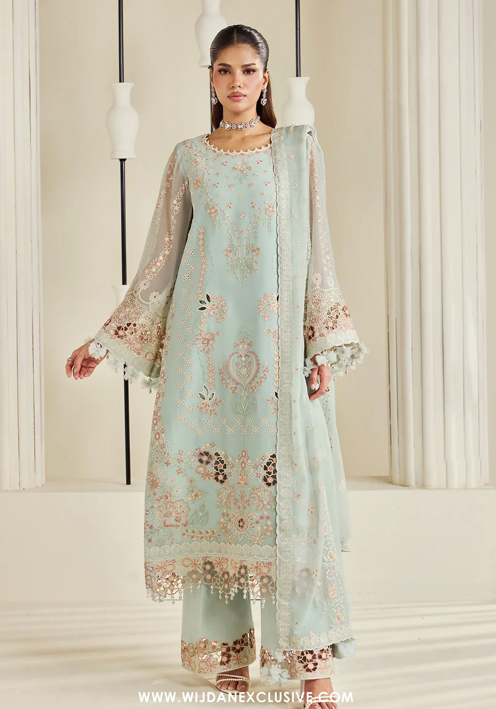 Dhaagay by Alizeh | Unstitched Embroidered Chiffon Formal Vol-05 Collection'26 (TIYAAHE)