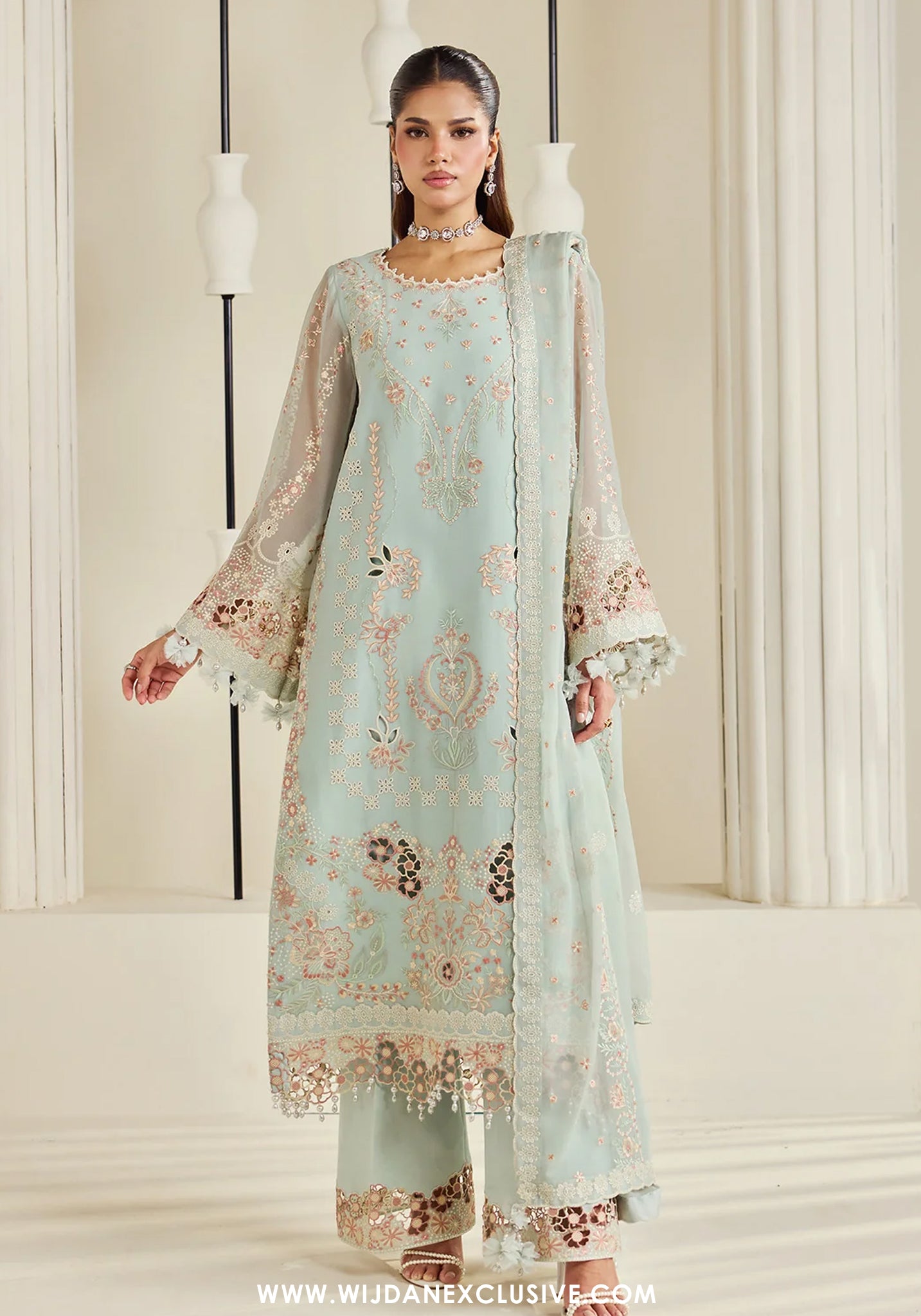 Dhaagay by Alizeh | Unstitched Embroidered Chiffon Formal Vol-05 Collection'26 (TIYAAHE)