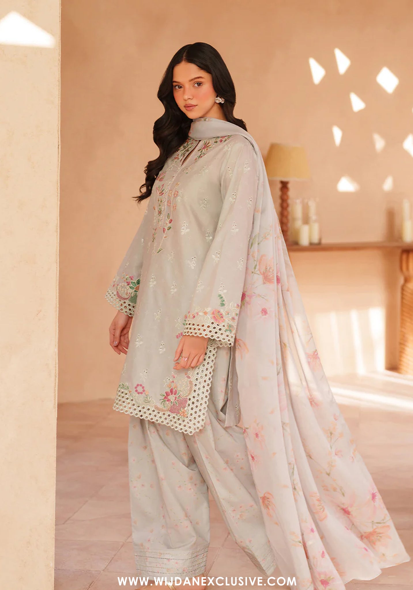 Iznik Unstitched Embroidered Eid Lawn Collection - 2026 (EL-12)