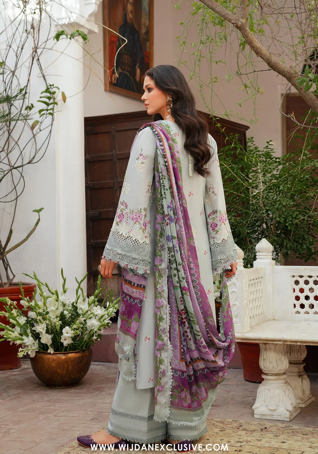 Ek Fasana by Kahf | Unstitched Luxury Lawn Collection - 2026 (BANAFSHA)