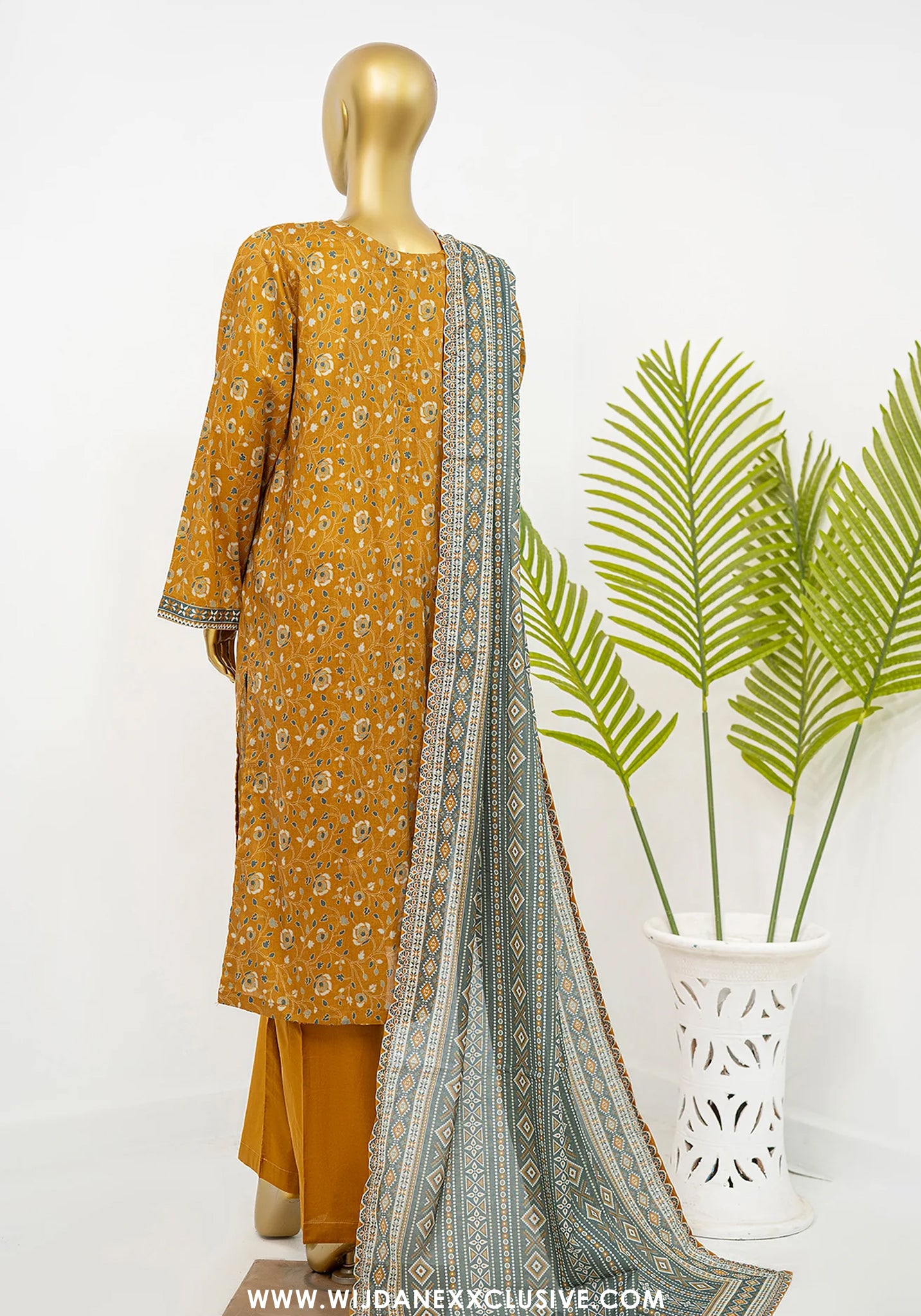 Bin Saeed Stitched Exclusive Printed Lawn Vol-07 Collection – 2026 (D-12)