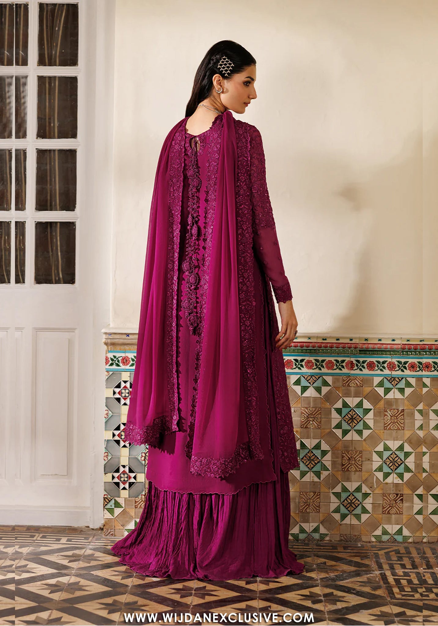 Iznik Unstitched Embroidered Chiffon Semi-Formals Collection - 2026 CC-93