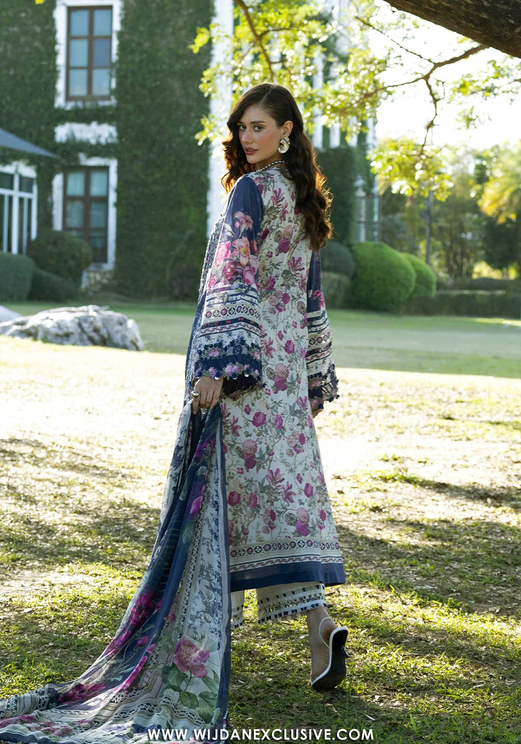 Elaf Signature Unstitched Printed Embroidered Lawn Collection - 2026 ESA-2A VERONICA