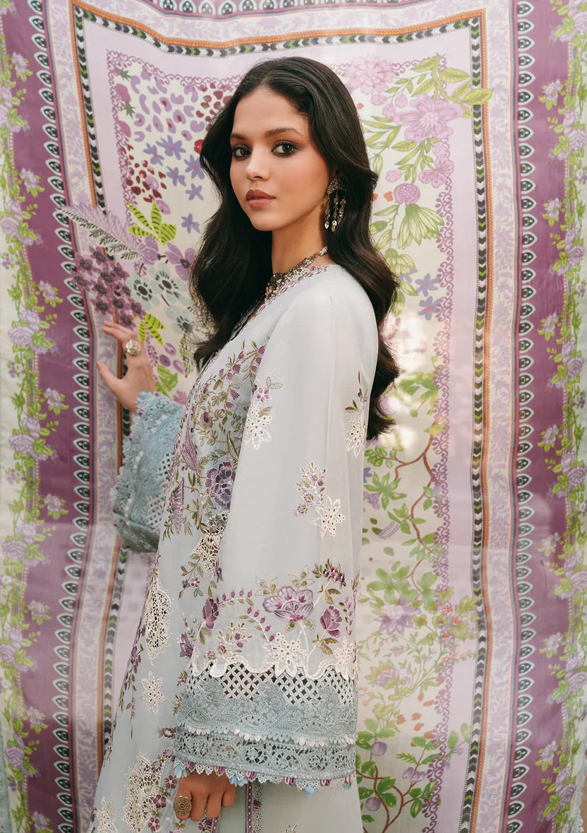 Ek Fasana by Kahf | Unstitched Luxury Lawn Collection - 2026 (BANAFSHA)