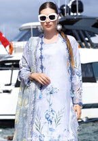 Sunshine Bloom Premium Unstitched Embroidered Collection - 2026 (D-12)