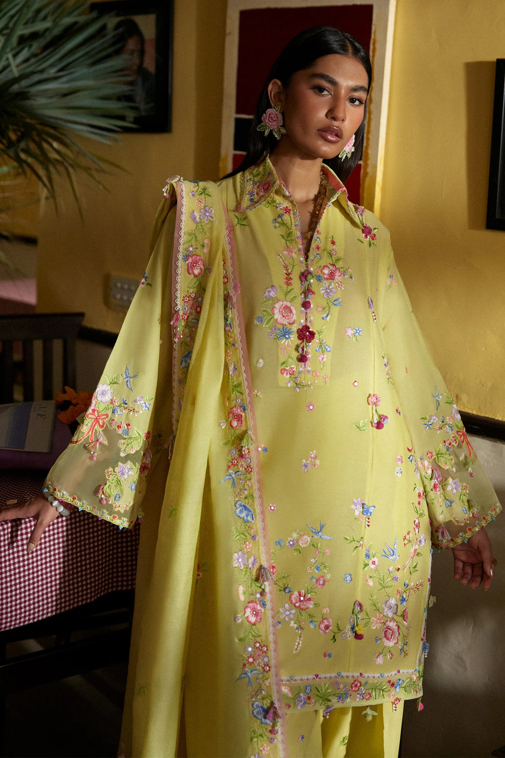 Wildflower by Zaha | Unstitched Festive Lawn Collection - 2026 (QUEEN OF THE ANDES)