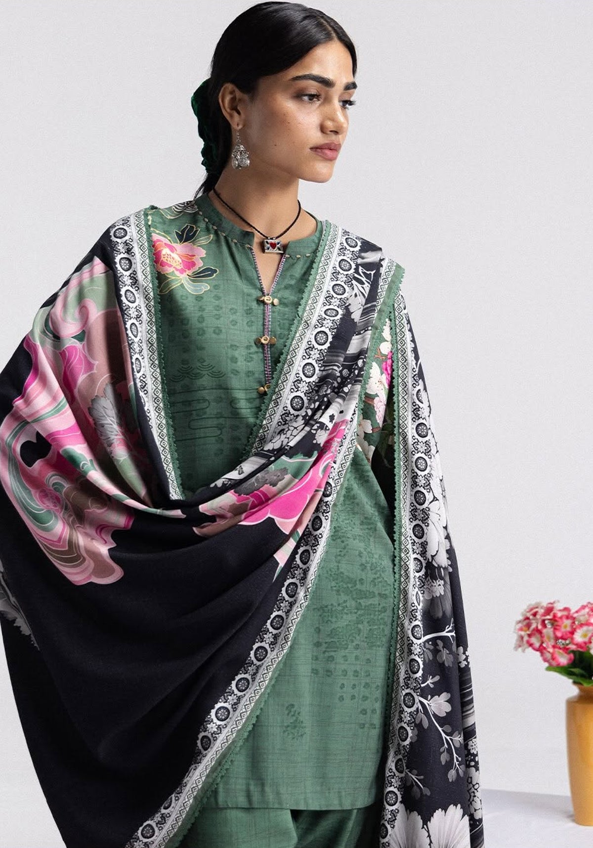 Coco Print's Unstitched Linen Collection - 2026 (D-6B)