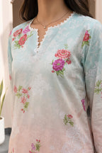 Zellburry Unstitched 3pc Printed & Embroidered Lawn Collection - 2026 (WUS-1032)