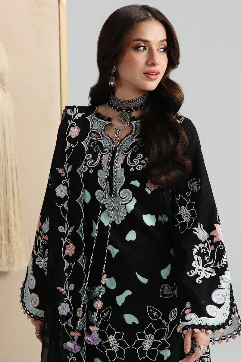 Qalamkar Unstitched Embroidered Festive Lawn Collection - 2026 ( REHA)
