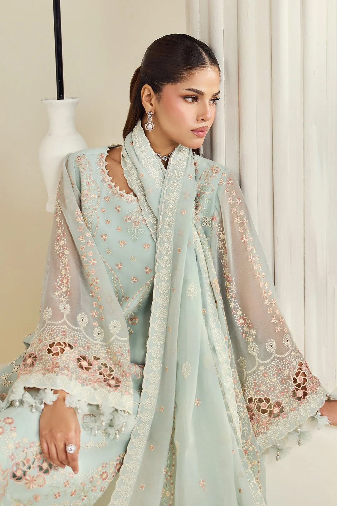 Dhaagay by Alizeh | Unstitched Embroidered Chiffon Formal Vol-05 Collection'26 (TIYAAHE)