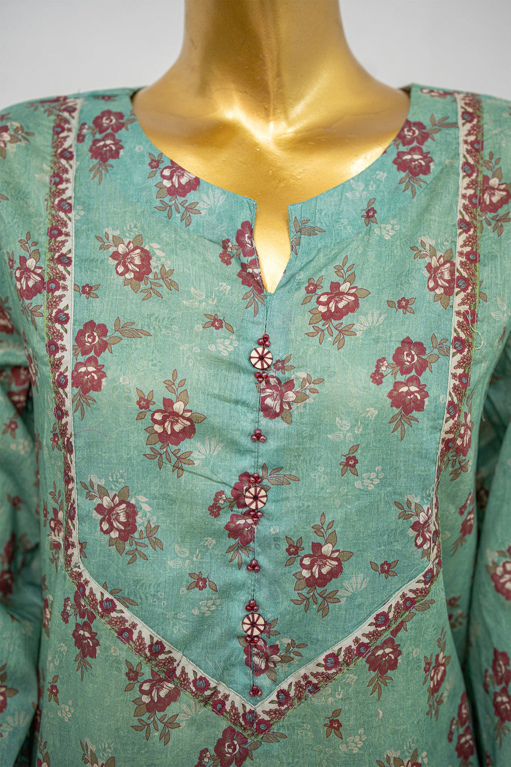 Bin Saeed Stitched Exclusive Printed Lawn Vol-08 Collection – 2026 (D-12)
