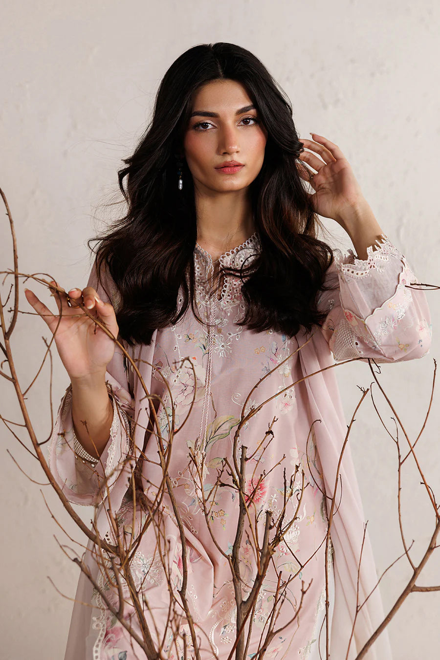 Iznik Unstitched Embroidered Festive Lawn Collection - 2026 (IBE-12)