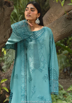 Izel by Marjjan | Unstitched Karandi Embroidered Collection - 2026 (MSK-06-B)