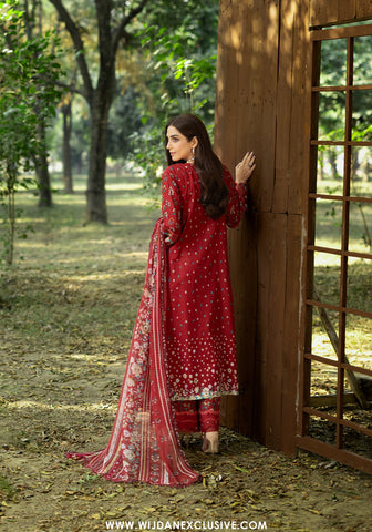 Elaf Chikankari Unstitched Print Collection - 2026 ERC-1B MARJAAN
