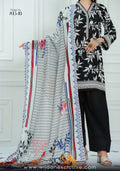 Daman 3pc Lawn Collection  Vol-02 by VS Textile D-13B