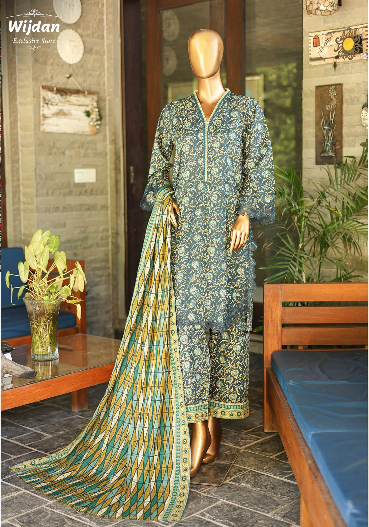 Bin Saeed Summer Lawn Collection D-13