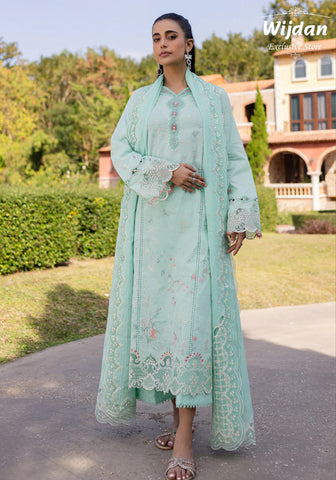 Qline Summer Lawn Collection'25 by Qalamkar QM-13