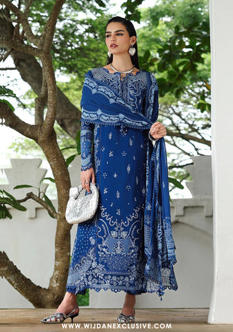 Qline Unstitched Linen Collection - 2025 KL-03 ECLIPSE