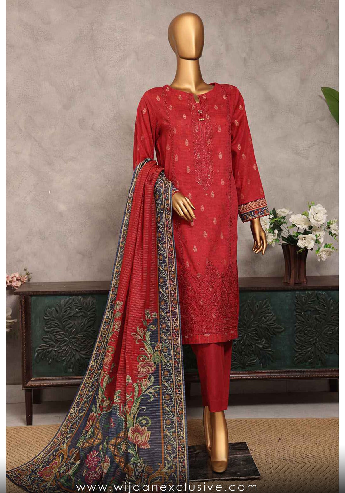 HZ Magestic Luxury Jacquard Embroidered Collection'25 MJE-13
