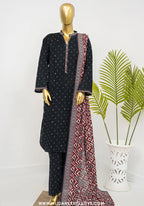 Bin Saeed Stitched Exclusive Printed Lawn Vol-07 Collection – 2026 (D-13)