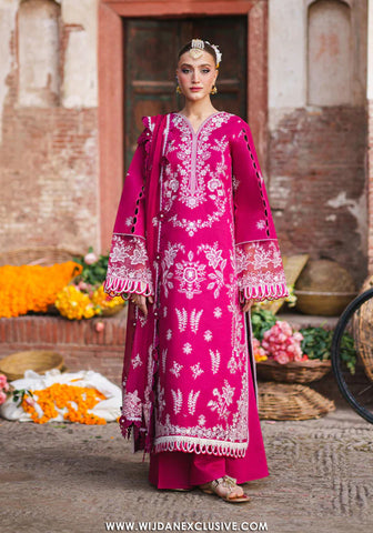 Gul by Mahnur | Unstitched Embroidered Lawn Collection - 2026 G-001