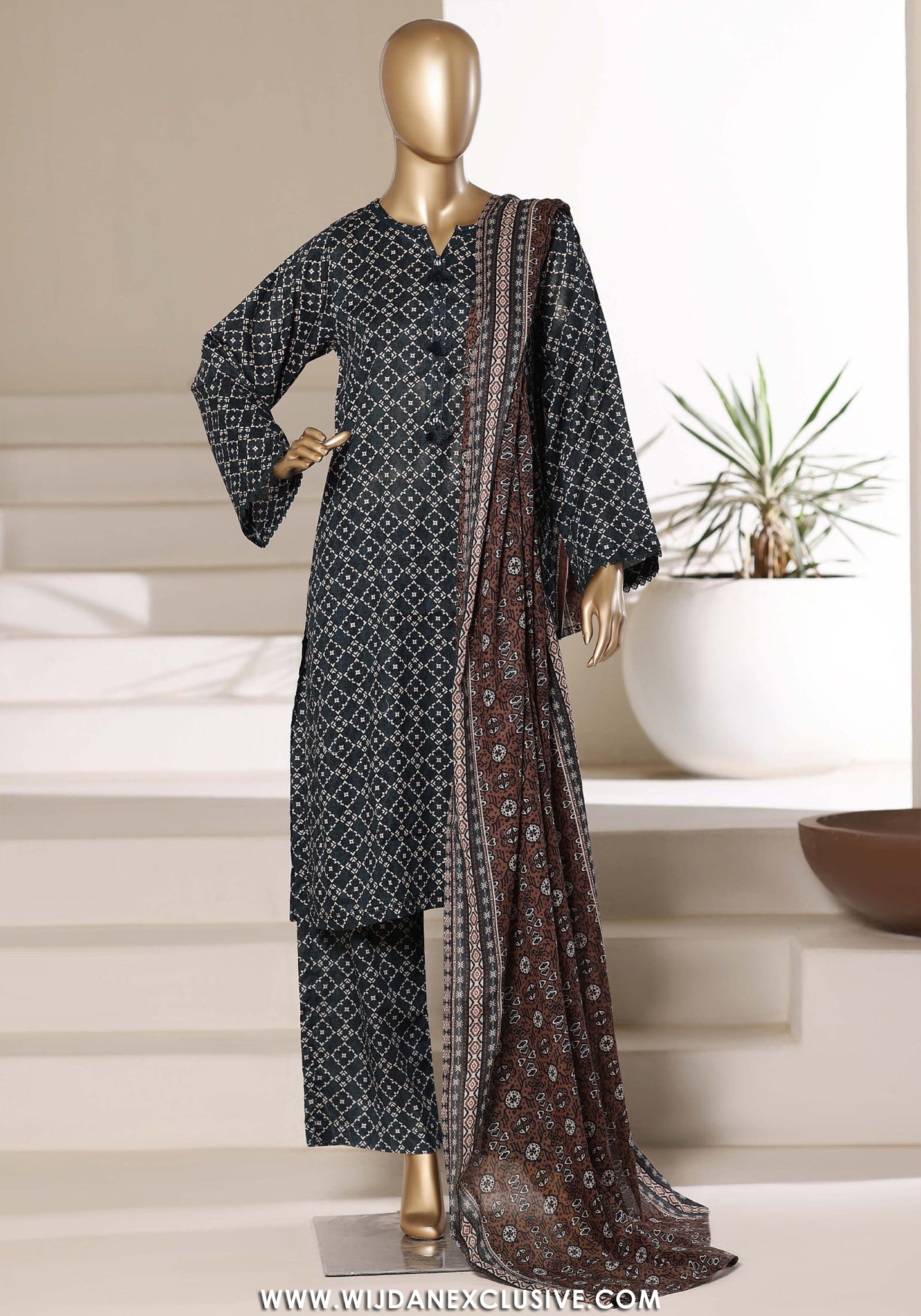 Sadabahar Stitched Printed Lawn Vol-I Collection - 2026 SB26SPL-13