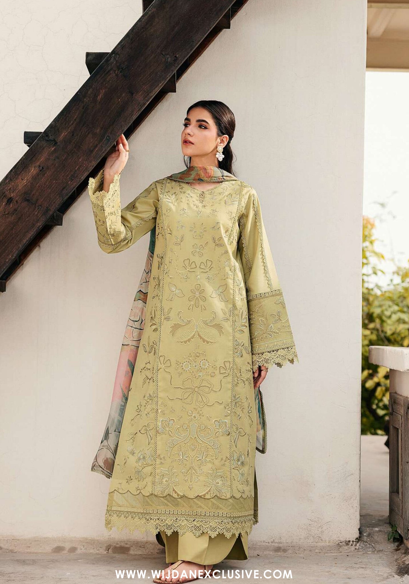Zync by Florent | Unstitched Festive Lawn Collection - 2026 (FZ-8A