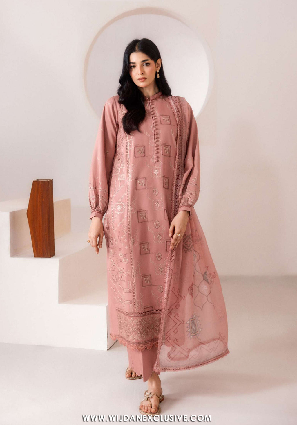 Zync by Florent | Unstitched Intermix Embroidered Viscose Collection'26 (D-13)