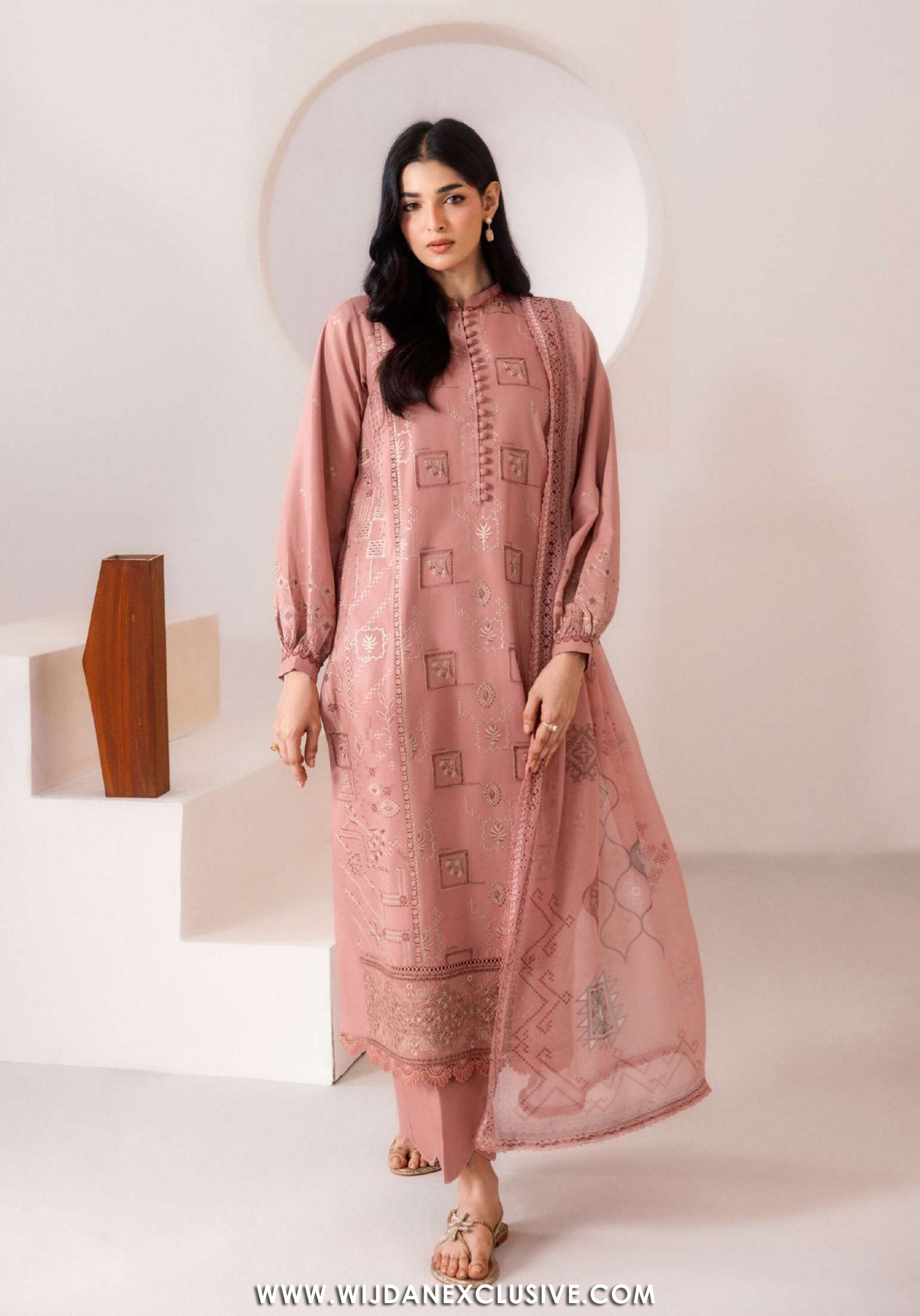 Zync by Florent | Unstitched Intermix Embroidered Viscose Collection'26 (D-13)