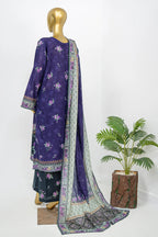 Bin Saeed Stitched Exclusive Printed Lawn Vol-08 Collection – 2026 (D-13)