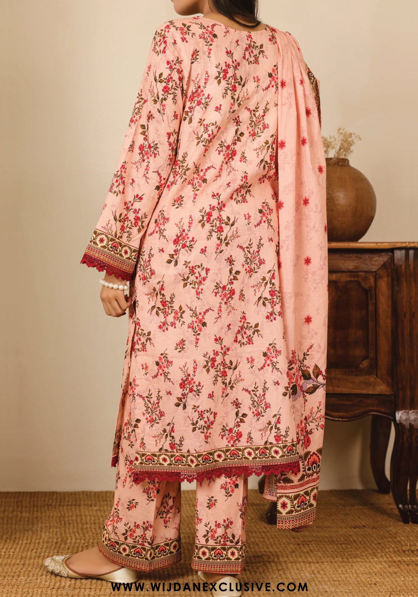 VS Daman Unstitched 3PC Digital Cambric Collection - 2025 D-2011