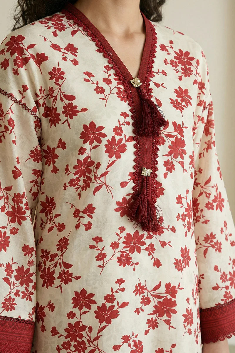 Zellbury Unstitched 2pc Printed Collection - 2026 (WUS-20871)