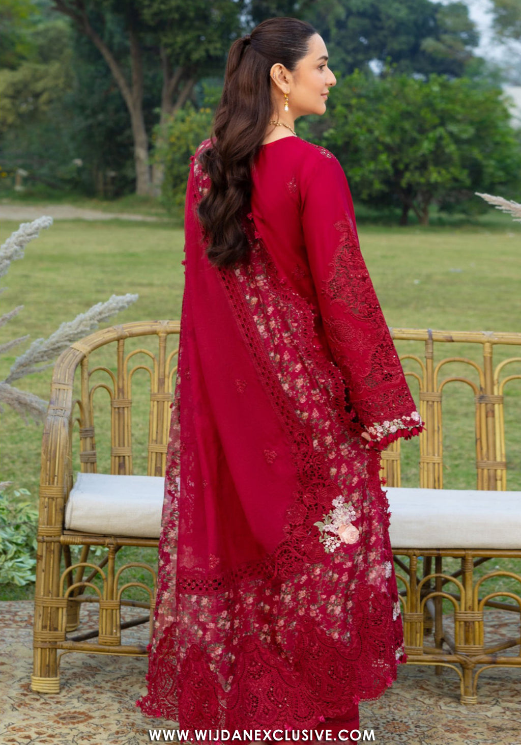 Elaf Unstitched Luxury Lawn Collection -2026 (CHERIE LADY)